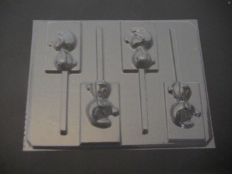 256sp Blue Boy Chocolate or Hard Candy Lollipop Mold